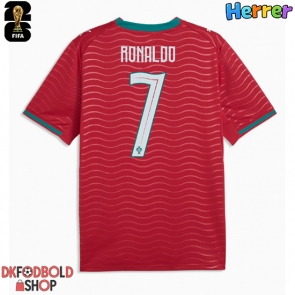 Portugal Cristiano Ronaldo #7 Hjemmebanetrøje VM 2026 Kort ærmer